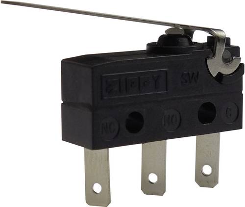 Zippy SW-05S-03B0-Z Mikroschalter SW-05S-03B0-Z 250 V/AC 6A IP67 tastend 1St. Zippy SW-05S-03B0-Z Mikroschalter SW-05S-03B0-Z 250 V/AC 6A IP67 tastend 1St. von Zippy
