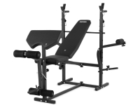 Hantelbank mit Gebetsstange, Beinpresse und Zipro Ripped Stretching Press von Zipro