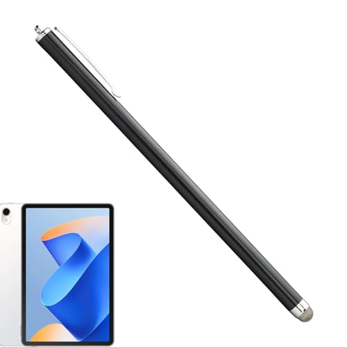 Eingabestift, Eingabestifte für Touchscreens, Stifte mit Silikonspitze, Eingabestift mit Silberfaser-Mesh-Spitze, stilvolle Universal-Eingabestifte für alle Touchscreen-Geräte, Tablet-Stift mit hoher von Ziurmut