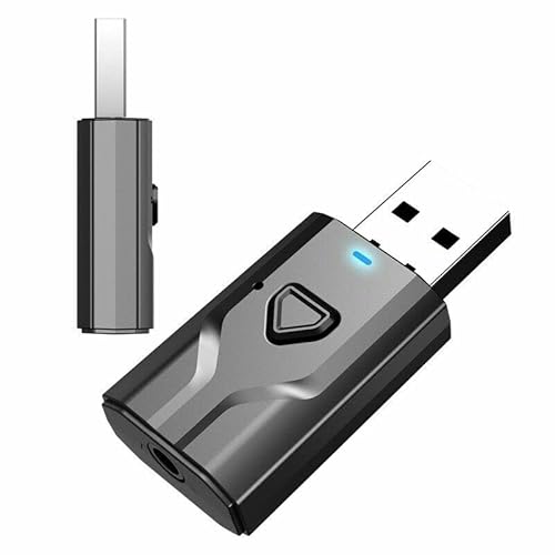 ZIYAN Bluetooth 2in1-5.0 Sender Empfänger Wireless USB Aux Audio Transmitter Adapter von Ziyan