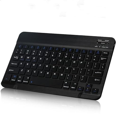 Ziyan Bluethooth Tastatur, Wireless Tastatur Ultraleicht und dünn Tragbare Kabellose Tastatur, für Mini, Android, MacOS, Windows, Tablets, PC, Smartphone von Ziyan