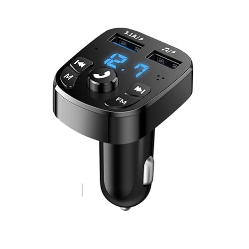 Ziyan FM Transmitter KFZ Bluetooth Dual USB Auto Ladegerät für Handy Radio Adapter von Ziyan