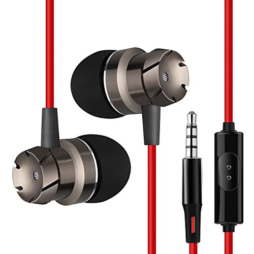 Ziyan In-Ear Kopfhörer + Mikrofon Ohrstöpsel Headset für Huawei Samsung HTC Bass Klang von Ziyan