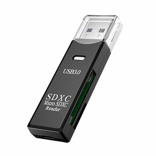 Ziyan Kartenleser Stick USB 3.0 Kartenlesegerät Kartenleser Micro SD XC Karten Adapter von Ziyan
