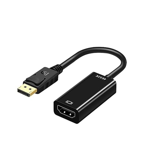 Ziyan Premium DisplayPort auf HDMI Kabel Video Konverter DP Adapter 1080p 2160p 4K FullHD 20CM von Ziyan