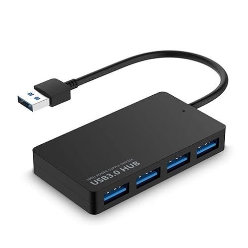 Ziyan Slim USB 3.0 Verteiler 4 Port Super Speed Daten HUB Adapter für Notebook Laptop PC von Ziyan
