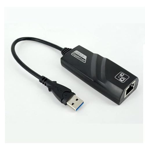 Ziyan USB3.0 auf RJ45 Adapter USB Netzwerkadapter 10/100/1000Mbps Gigabit Ethernet LAN von Ziyan