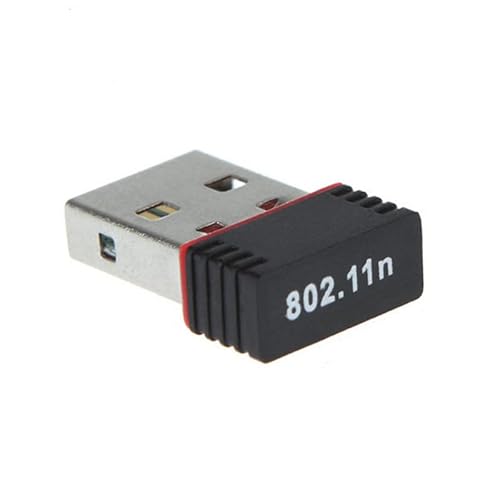 Ziyan WLAN Mini 150MPS USB 2.0 Stick WiFi Wireless LAN Network Adapter Stick Schwarz Dongle Chip von Ziyan