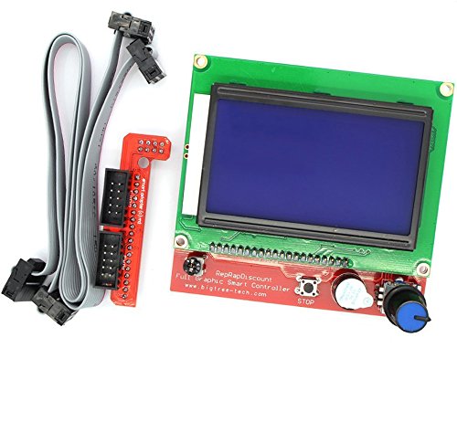 Zkee Shop 3D Printer LCD 12864 128x64 Graphic Smart Display Controller Module for RAMPS 1.4 RepRap von Zkee Shop