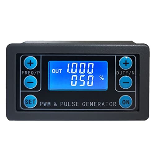 ZkeeShop Pwm Signal Generator Dual Mode Function Frequency Generator Adjustable 1-150kHZ Driver Controller LCD Display Pulse Square Rectangular Wave Signal Module von ZkeeShop