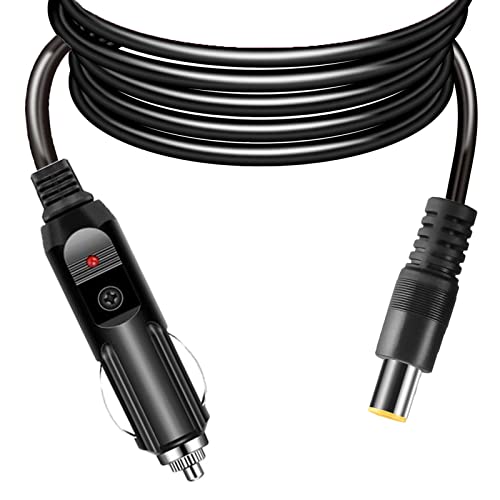 ZkeeShop Zigarettenanzünder auf DC7909,16AWG, DC8mm,7,9 x 5,5mm,Kfz-Ladegerät 12V Kabel Adapter Netzteil Kompatibel für Jackery Bluetti Tragbare Powerstation (3M) von ZkeeShop