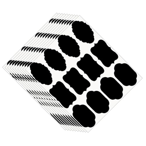 120pcs Ausgefallene Formpapier Etikett Aufkleber Selbstkleber Geschenk Note Für Ätherische Ölgläser Handwerk Und Hausgemachte Artikel von Zktfyshk