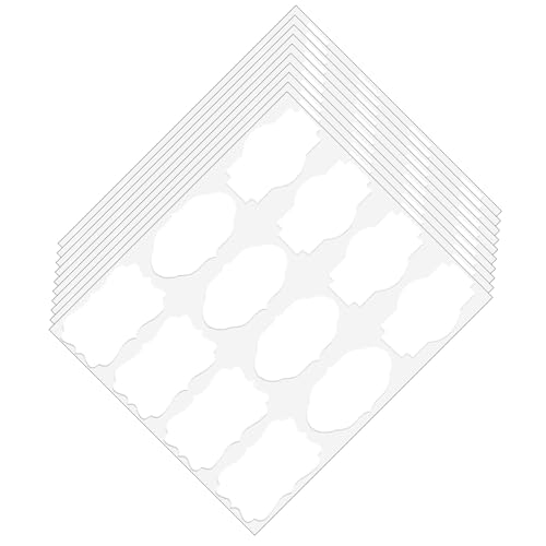 120pcs Ausgefallene Formpapier Etikett Aufkleber Selbstkleber Geschenk Note Für Ätherische Ölgläser Handwerk Und Hausgemachte Artikel von Zktfyshk