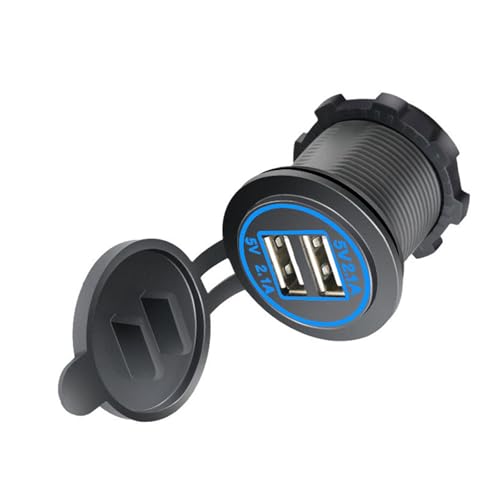 Zkydhbd USB Anschluss Outlet Für Autoboote Marine 12-24 V USB Steckdose Doppel USB Outlet USB Ladebuchse Mit Wasserdichten Kappen Zkydhbd USB Anschluss Outlet Für Autoboote Marine 12-24 V USB Steckdose Doppel USB Outlet USB Ladebuchse Mit Wasserdichten Kappen von Zkydhbd