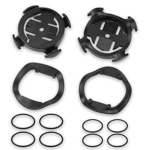 Fahrradhalterung für Garmin GPS, 2 Stück Fahrrad Halterung Kompatibel, Sigma Halterung for Garmin Edge 130 200 500 510 520 530 800 810 1000 iGPSPORT iGS50 iGS618 von ZmdecQna