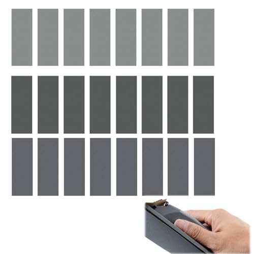 Profi Schleifpapier Set 24 Stück Trocken und Nass Sandpapier 1000 bis 3000 Körnung Schleifpapier Fein für Auto/Holzmöbel/Stein/Lack/Metall/Glas, 9 x 3,6 Zoll Wasserschleifpapier Profi Schleifpapier Set 24 Stück Trocken und Nass Sandpapier 1000 bis 3000 Körnung Schleifpapier Fein für Auto/Holzmöbel/Stein/Lack/Metall/Glas, 9 x 3,6 Zoll Wasserschleifpapier von ZmdecQna