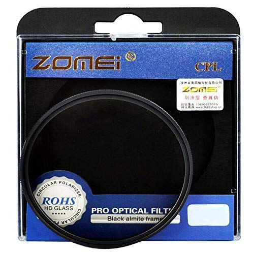 ZOMEI Zirkular-Polarisationsfilter, 72 mm, AGC, optisches Glas, für Canon Nikon DSLR-Kameraobjektiv ZOMEI Zirkular-Polarisationsfilter, 72 mm, AGC, optisches Glas, für Canon Nikon DSLR-Kameraobjektiv von ZoMei