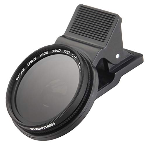ZoMei CPL-Objektivfilter mit Clip, 37 mm, für iPhone 6, 6S Plus, Samsung Galaxy S8, Android Smartphone ZoMei CPL-Objektivfilter mit Clip, 37 mm, für iPhone 6, 6S Plus, Samsung Galaxy S8, Android Smartphone von ZoMei