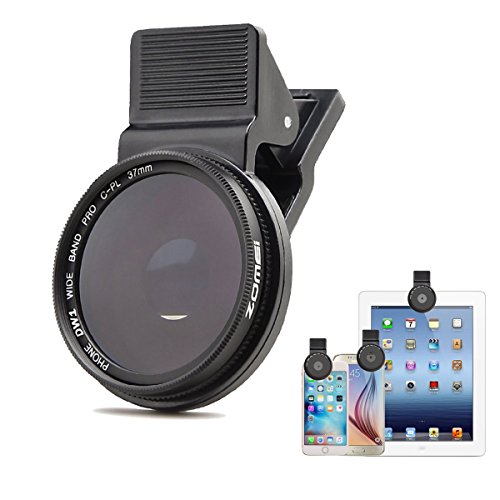 ZoMei Flycoo Professional Circular Polarisator Objektiv für Mobiltelefone CPL Filter 37 mm für iPhone 6S Plus 7 Samsung Galaxy S8 Android Smartphones von ZoMei