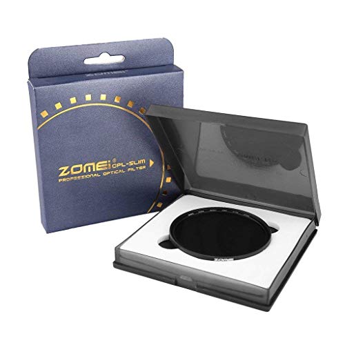 Zomei AGC Optisches Glas PRO CPL Polarisationsfilter, ultradünn, 58 mm von ZoMei