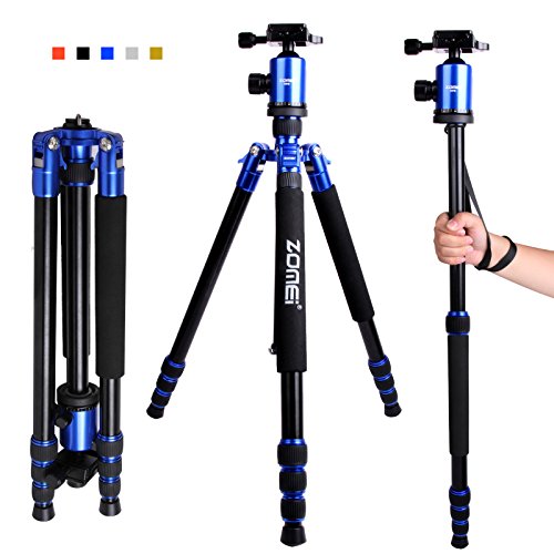 Zomei Z818 Professioneller tragbarer Aluminium-Einbeinstativ-Stativständer mit Kugelkopf, kompatibel mit Allen Canon Sony Nikon Samsung Panasonic Olympus Kodak Fuji Digitalkamera Zomei Z818 Professioneller tragbarer Aluminium-Einbeinstativ-Stativständer mit Kugelkopf, kompatibel mit Allen Canon Sony Nikon Samsung Panasonic Olympus Kodak Fuji Digitalkamera von ZoMei