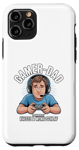 Gamer Dad - Powered by Kaffee & Wenig Schlaf Hülle für iPhone 11 Pro Gamer Dad - Powered by Kaffee & Wenig Schlaf Hülle für iPhone 11 Pro von Zocker Kaffee Club