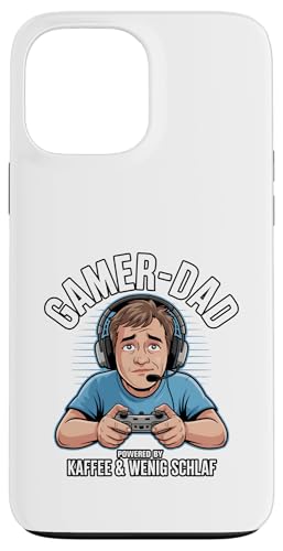 Gamer Dad - Powered by Kaffee & Wenig Schlaf Hülle für iPhone 13 Pro Max Gamer Dad - Powered by Kaffee & Wenig Schlaf Hülle für iPhone 13 Pro Max von Zocker Kaffee Club