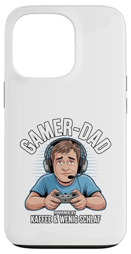 Gamer Dad - Powered by Kaffee & Wenig Schlaf Hülle für iPhone 13 Pro Gamer Dad - Powered by Kaffee & Wenig Schlaf Hülle für iPhone 13 Pro von Zocker Kaffee Club