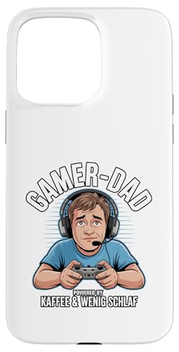 Gamer Dad - Powered by Kaffee & Wenig Schlaf Hülle für iPhone 15 Pro Max Gamer Dad - Powered by Kaffee & Wenig Schlaf Hülle für iPhone 15 Pro Max von Zocker Kaffee Club