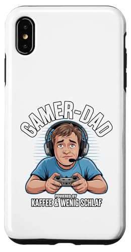 Gamer Dad - Powered by Kaffee & Wenig Schlaf Hülle für iPhone XS Max Gamer Dad - Powered by Kaffee & Wenig Schlaf Hülle für iPhone XS Max von Zocker Kaffee Club