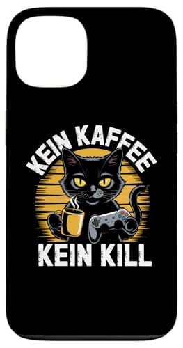 Kein Kaffee Kein Kill – Lustiges Kaffee Gamer Design Hülle für iPhone 13 von Zocker Kaffee Club