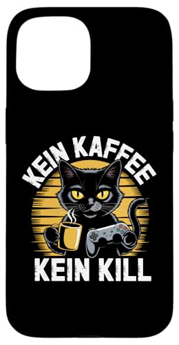 Kein Kaffee Kein Kill – Lustiges Kaffee Gamer Design Hülle für iPhone 15 Kein Kaffee Kein Kill – Lustiges Kaffee Gamer Design Hülle für iPhone 15 von Zocker Kaffee Club