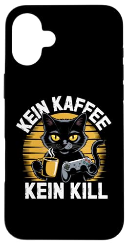 Kein Kaffee Kein Kill – Lustiges Kaffee Gamer Design Hülle für iPhone 16 Plus Kein Kaffee Kein Kill – Lustiges Kaffee Gamer Design Hülle für iPhone 16 Plus von Zocker Kaffee Club