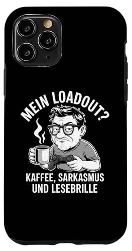 Mein Loadout: Kaffee Sarkasmus Lesebrille – Lustig & Nerdig Hülle für iPhone 11 Pro Mein Loadout: Kaffee Sarkasmus Lesebrille – Lustig & Nerdig Hülle für iPhone 11 Pro von Zocker Kaffee Club