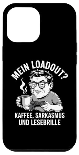 Mein Loadout: Kaffee Sarkasmus Lesebrille – Lustig & Nerdig Hülle für iPhone 12 Pro Max Mein Loadout: Kaffee Sarkasmus Lesebrille – Lustig & Nerdig Hülle für iPhone 12 Pro Max von Zocker Kaffee Club