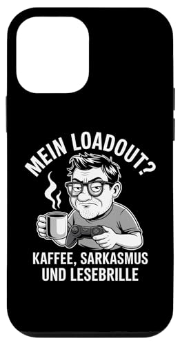 Mein Loadout: Kaffee Sarkasmus Lesebrille – Lustig & Nerdig Hülle für iPhone 12 mini Mein Loadout: Kaffee Sarkasmus Lesebrille – Lustig & Nerdig Hülle für iPhone 12 mini von Zocker Kaffee Club