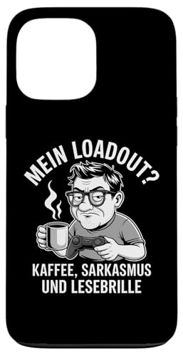 Mein Loadout: Kaffee Sarkasmus Lesebrille – Lustig & Nerdig Hülle für iPhone 13 Pro Max Mein Loadout: Kaffee Sarkasmus Lesebrille – Lustig & Nerdig Hülle für iPhone 13 Pro Max von Zocker Kaffee Club
