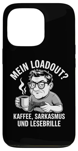 Mein Loadout: Kaffee Sarkasmus Lesebrille – Lustig & Nerdig Hülle für iPhone 13 Pro Mein Loadout: Kaffee Sarkasmus Lesebrille – Lustig & Nerdig Hülle für iPhone 13 Pro von Zocker Kaffee Club