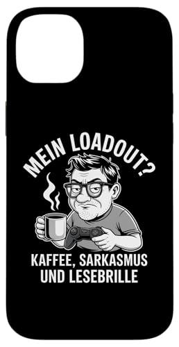 Mein Loadout: Kaffee Sarkasmus Lesebrille – Lustig & Nerdig Hülle für iPhone 14 Plus Mein Loadout: Kaffee Sarkasmus Lesebrille – Lustig & Nerdig Hülle für iPhone 14 Plus von Zocker Kaffee Club