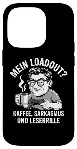 Mein Loadout: Kaffee Sarkasmus Lesebrille – Lustig & Nerdig Hülle für iPhone 14 Pro Mein Loadout: Kaffee Sarkasmus Lesebrille – Lustig & Nerdig Hülle für iPhone 14 Pro von Zocker Kaffee Club