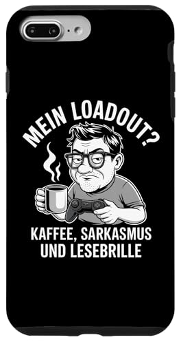 Mein Loadout: Kaffee Sarkasmus Lesebrille – Lustig & Nerdig Hülle für iPhone 7 Plus/8 Plus Mein Loadout: Kaffee Sarkasmus Lesebrille – Lustig & Nerdig Hülle für iPhone 7 Plus/8 Plus von Zocker Kaffee Club