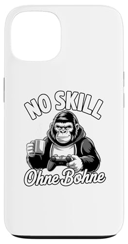 No Skill Ohne Bohne – Lustiger Gaming Kaffee Spruch Hülle für iPhone 13 No Skill Ohne Bohne – Lustiger Gaming Kaffee Spruch Hülle für iPhone 13 von Zocker Kaffee Club