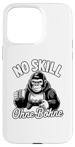 No Skill Ohne Bohne – Lustiger Gaming Kaffee Spruch Hülle für iPhone 15 Pro Max No Skill Ohne Bohne – Lustiger Gaming Kaffee Spruch Hülle für iPhone 15 Pro Max von Zocker Kaffee Club