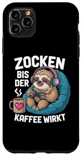 Zocken bis der Kaffee wirkt – Lustiges Gamer Kaffee Design Hülle für iPhone 11 Pro Max Zocken bis der Kaffee wirkt – Lustiges Gamer Kaffee Design Hülle für iPhone 11 Pro Max von Zocker Kaffee Club