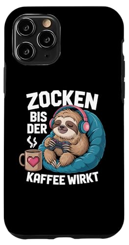 Zocken bis der Kaffee wirkt – Lustiges Gamer Kaffee Design Hülle für iPhone 11 Pro Zocken bis der Kaffee wirkt – Lustiges Gamer Kaffee Design Hülle für iPhone 11 Pro von Zocker Kaffee Club