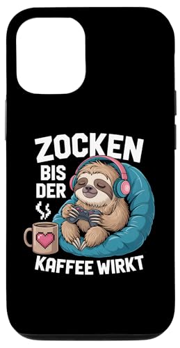 Zocken bis der Kaffee wirkt – Lustiges Gamer Kaffee Design Hülle für iPhone 12/12 Pro Zocken bis der Kaffee wirkt – Lustiges Gamer Kaffee Design Hülle für iPhone 12/12 Pro von Zocker Kaffee Club