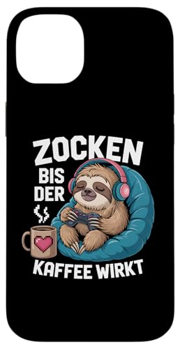 Zocken bis der Kaffee wirkt – Lustiges Gamer Kaffee Design Hülle für iPhone 14 Plus Zocken bis der Kaffee wirkt – Lustiges Gamer Kaffee Design Hülle für iPhone 14 Plus von Zocker Kaffee Club