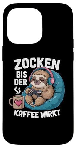 Zocken bis der Kaffee wirkt – Lustiges Gamer Kaffee Design Hülle für iPhone 14 Pro Max Zocken bis der Kaffee wirkt – Lustiges Gamer Kaffee Design Hülle für iPhone 14 Pro Max von Zocker Kaffee Club
