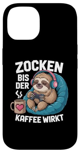 Zocken bis der Kaffee wirkt – Lustiges Gamer Kaffee Design Hülle für iPhone 14 Zocken bis der Kaffee wirkt – Lustiges Gamer Kaffee Design Hülle für iPhone 14 von Zocker Kaffee Club