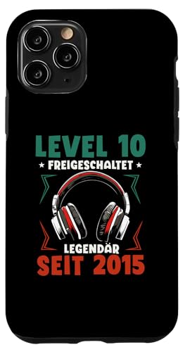 Hülle für iPhone 11 Pro Level 10 Geburtstag Junge Gamer Kinder Deko Jahrgang 2015 Hülle für iPhone 11 Pro Level 10 Geburtstag Junge Gamer Kinder Deko Jahrgang 2015 von Zocker Stylez Gamer Geburtstag Geschenke 2025